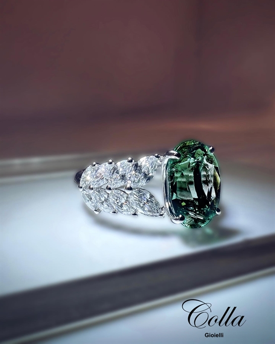 Colla Gioielli - Anello Smeraldo