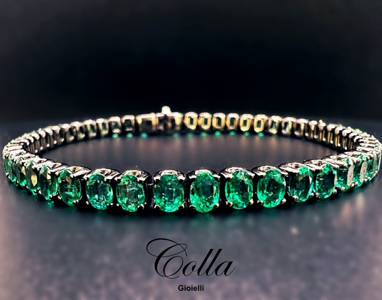 Colla Gioielli - Tennis Smeraldo